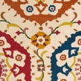 thumbnail image 2 of Transitional Rug - Wyndham Wool Pile -Ivory/Multi-Color:Ivory/Multi,Design:Transitional,Shape:Medium Rectangle,Size:8'L x 5'W, 2 of 3