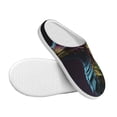thumbnail image 3 of Picia Dragon with Colorful Tail for Women's Lamb-hug Comfy Fleece House Slippers Memory Foam, Slip-on House Shoes Indoor Outdoor-35/36, 3 of 7