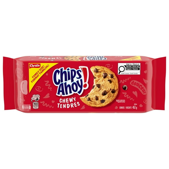 Biscuits CHIPS AHOY! Tendres, 1 emballage refermable, format familial