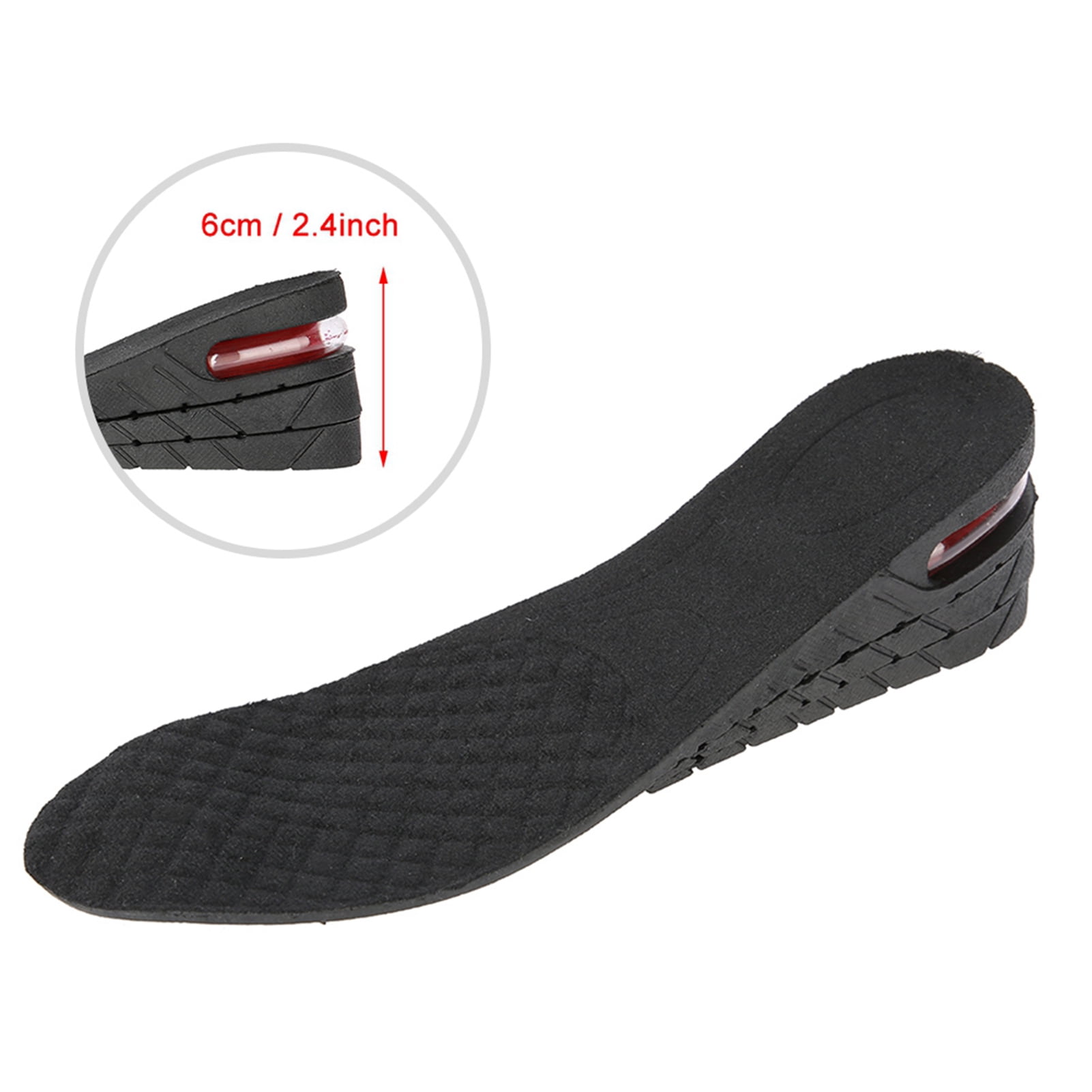 Black shoe insoles best sale