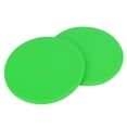 thumbnail image 3 of 2Pcs Fast Speed Slide Plate Whole Body Coordinate Balancing Pad Gliding Disc Round Green, 3 of 14