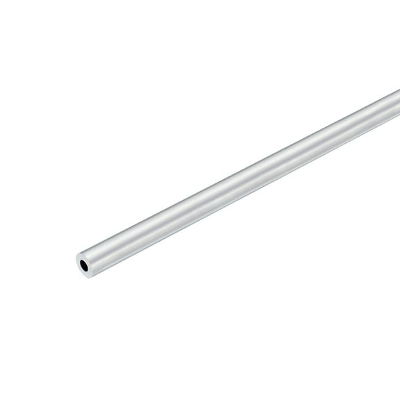 Uxcell 8mm OD 4mm Inner Dia 400mm Length 6063 Aluminum Tube for Industry DIY Project