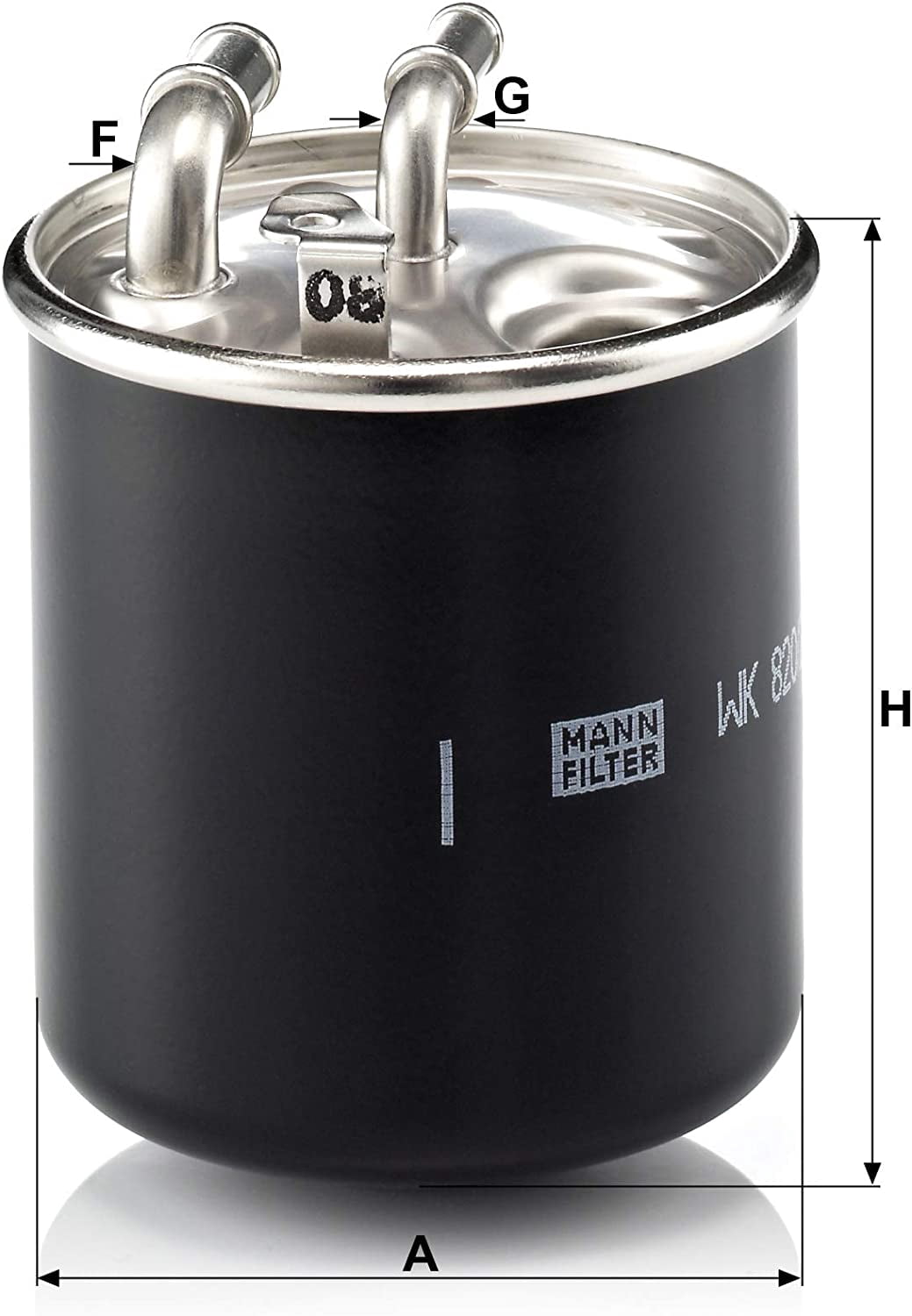 Mann-Hummel WK 820/2 X - Inline Fuel Filter Fits select: 2010-2022 MERCEDES-BENZ SPRINTER, 2013-2015 MERCEDES-BENZ GLK