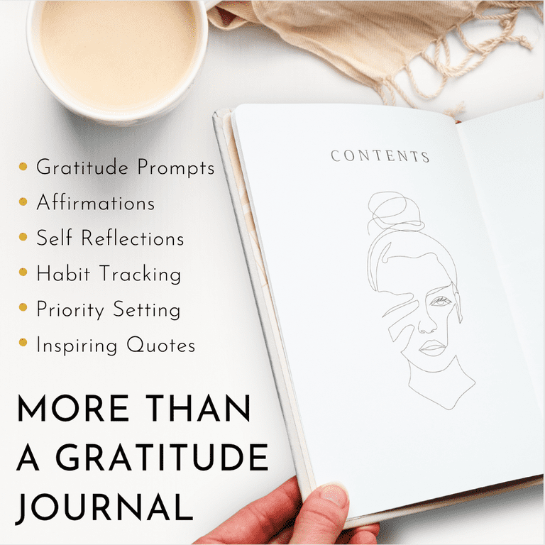 Gratitude Journal Pdf, Gratitude Journal for Women, Mindfulness