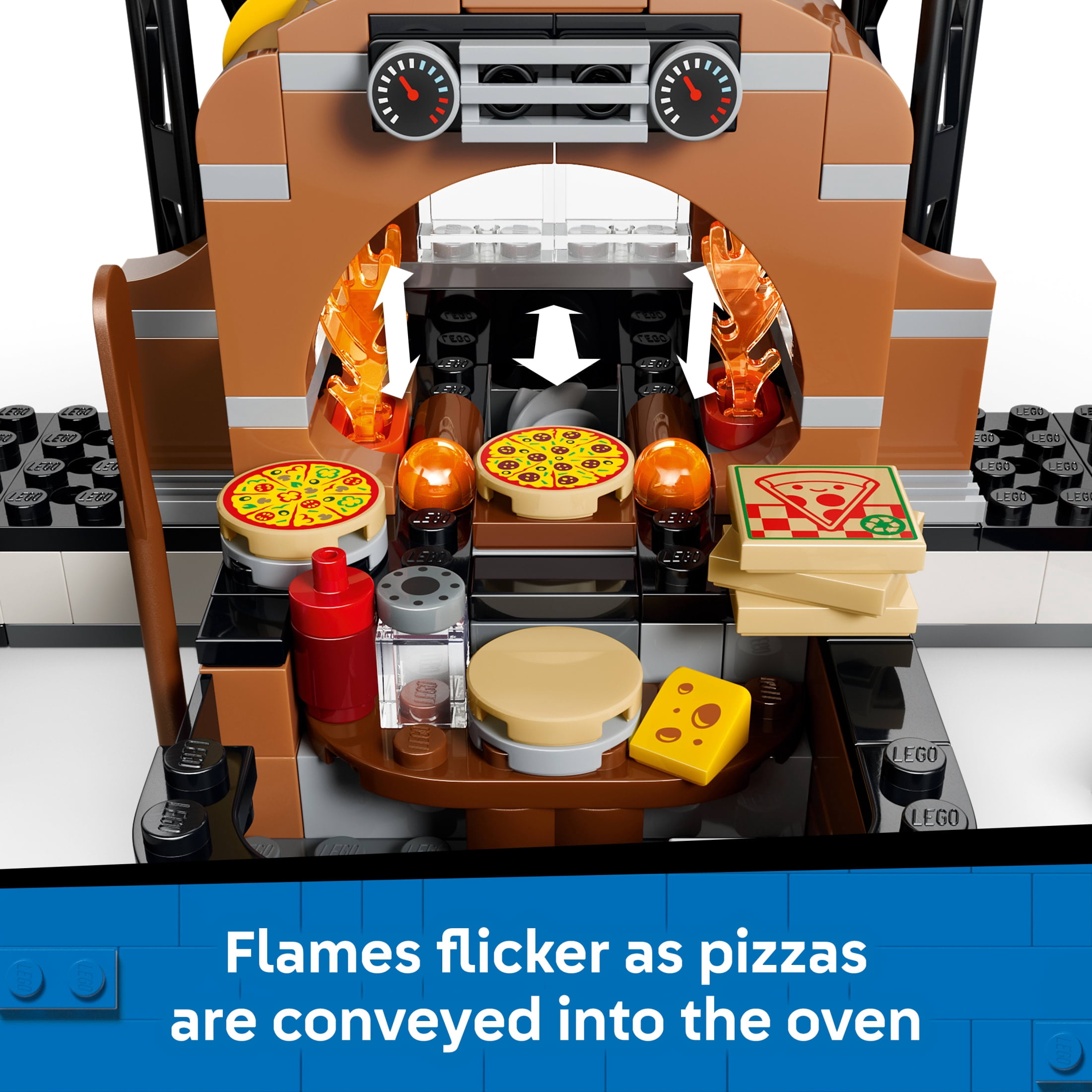 LEGO City Pizza Delivery Experience with Vehicles - Building Toy for Boys & Girls, Ages 6+ - Toy Car & Truck for Kids - Gift for Birthdays - 60496