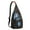 Black-32, variant on Galaxy Sling Backpack for Space Lovers – Celestial Crossbody Bag with Starry Night, Planets & Nebula Design – Lightweight Hiking & Travel Shoulder Bag for Sci-Fi Fans, Teens & Adults