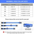 thumbnail image 7 of MASBRILL LED Dog Collar, Glowing Night Walking Light Dog Collar, Waterproof and USB Rechargeable for Small Medium Large Dogs Flashing Collar, 7 of 7