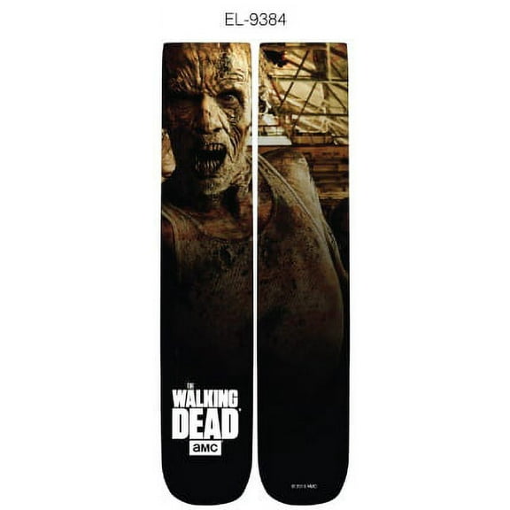 Walking Dead Walker 360 Photoreal Socks 1-Pair Women's Size 4-10