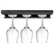 thumbnail image 5 of Estante de almacenamiento de copas Decoración de gabinete de vino natural Soporte para copa Estilo europeo Soporte creativo para copa de vino para bar Cocina Dise?o mejorado(Matt black) copas de, 5 of 7