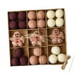 Mornei DIY Christmas Felt Ball Garland Kit, Christmas Decorations