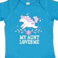 thumbnail image 4 of Inktastic My Aunt Loves Me Unicorn Girls Baby Bodysuit, 4 of 5