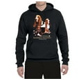 thumbnail image 2 of If It's Not a Bassett Hound Its Just a Dog Gift | Mens Dog Lover Hooded Sweatshirt Graphic Hoodie, Black, X-Large, 2 of 3