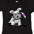 thumbnail image 4 of Inktastic Schnauzer with Heart Boys or Girls Baby Bodysuit, 4 of 5