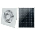 thumbnail image 1 of Extractor de Aire Solar JShteea 12 V para Baño Ventilador 8 Pulgadas Paneles Solares 8 W, 1 of 9