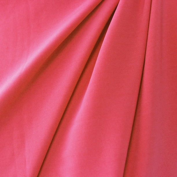 FREE SHIPPING!!! Coral ITY Stretch Jersey Knit Fabric Twist Yarns ITY