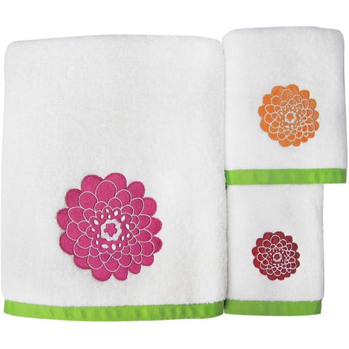 Stella Pink 3Piece Towel Set