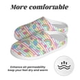 thumbnail image 6 of Kdxio Cute Unicorn Women's Men's Slippers Plush Slip-On House Slipper for Winter Indoor Soft Cushion Non-slip Fluffy Slides Slippers-46/47, 6 of 7