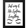 thumbnail image 2 of Greenwood, Amanda 19x24 Black Modern Framed Museum Art Print Titled - Just Wing It, 2 of 5
