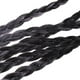 thumbnail image 4 of Cola de caballo/coletas para casco Trenza para motocicleta Cabello para casco con Gris a negro, 4 of 7