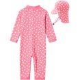 thumbnail image 2 of weVSwe Toddle Girls Swimsuits 0-3Years - UPF 50+ Sun Protection Baby Rash Guard Swimswear, 2 of 7