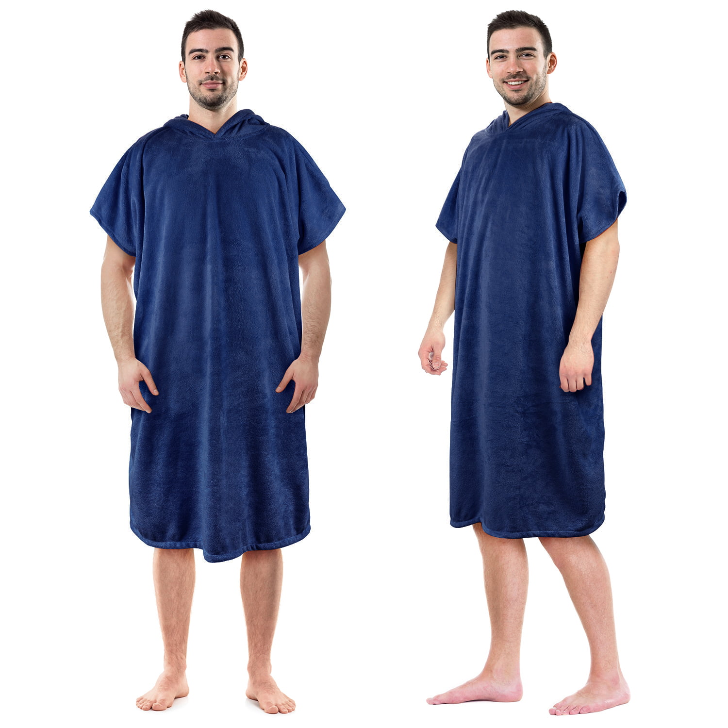 Details about   INCERUN Men Towels Changing Robe Towel Bathrobe Poncho Towel Beach Hooded Kaftan 