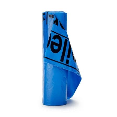 Soiled Linen and Laundry Handling Bags - Star-Sealed Bottom, 1.2 mil - Blue, 40 gal - 45 gal Capacity, 40 in x 46 in, 100 Count