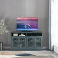thumbnail image 2 of TV Stand Sideboard Buffet Cabinet With Adjustable Shelves Vintage Storage Cabinet Accent Cabinet Console Table Coffee Bar For TV Up To 58" Entryway Bedroom Living Room Hallway, 2 of 6
