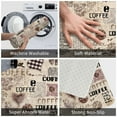 thumbnail image 4 of Disketp Abstract Coffee Pattern With Letters Mat For Front Door Outside - Doormat Outdoor Entrance - Welcome Mats Outdoor,Outside Entry And Outdoor Entrance 16''X24'', 4 of 9