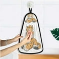 thumbnail image 5 of Hanging Hand Towels For Kitchen Bathroom Home Decor Lightweight Tiger Cub Seamless Illustration, 5 of 6