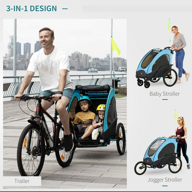 Fluid convertible child trailer review 2025