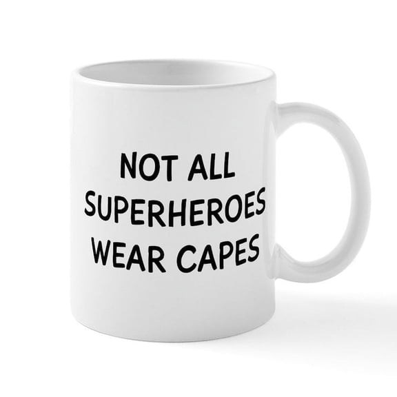 CafePress - Not Capes - 11 oz Ceramic Mug - Novelty Coffee Tea Cup