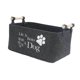thumbnail image 2 of Caja de almacenamiento de juguetes para mascotas, cesta de almacenamiento de juguetes, asas de madera, cesta plegable de gran capacidad para cosas de gato, 2 of 9