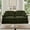 Green, variant on Gewnee 2-in-1 Convertible Sectional Sofa with Removable Ruffled Skirt , Petal-Shaped Arms, Ottoman and Lumbar Pillow Included, Multiple Configurations