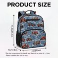 thumbnail image 7 of Jeiento Tractor 13.5" Kids Outdoor Backpack, Anti-scratch Preschool Bookbag with Side Mesh Pocket, Dual Carry Stylish Toddler Bag for Picnic Camping Kindergarten Use, 7 of 7