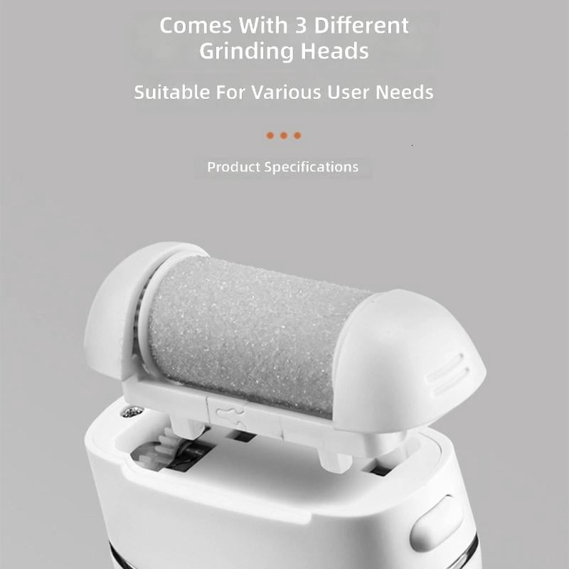 CEORPER Rechargeable Callus Remover With IPX5 Water Resistant Design And USB Power For Home Use