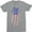 Athletic Heather, variant on USA Pineapple Fourth Of July | 4th of July for Men Southern Attitude Tee Shirt
