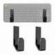 thumbnail image 2 of Acrylic Wall Mount for Keyboards - Universal Keyboard Storage Holder Bracket, 2 of 5