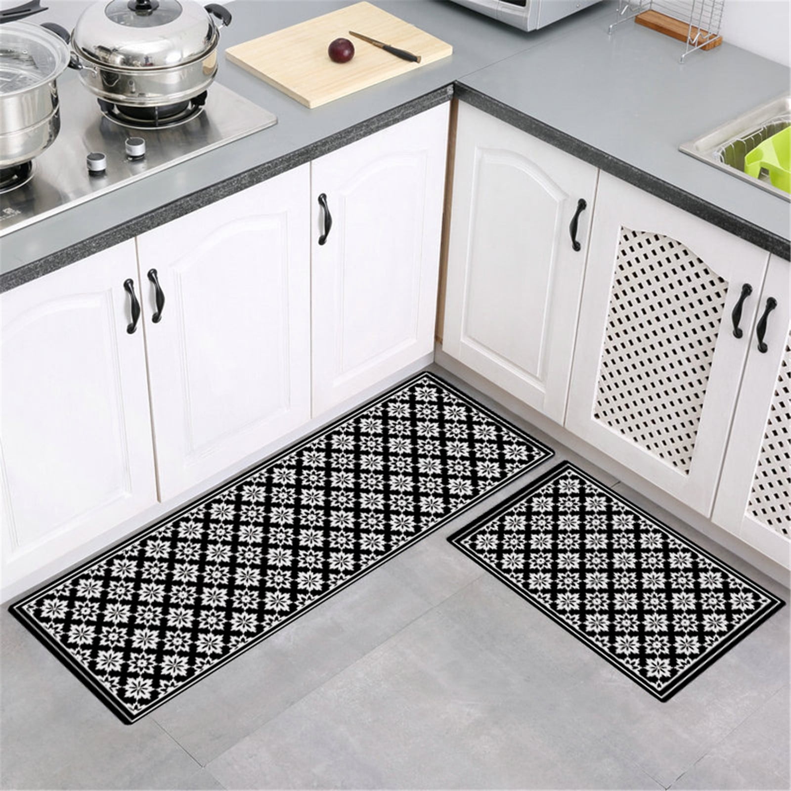Ouneed Kitchen Mats Kitchen Carpets Bathroom Mats Yoga Mats Absorbent Mats Long Mat Walmart Com Walmart Com