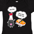 thumbnail image 4 of Inktastic Cute Sushi and Soy Sauce Rice to Meet You Boys or Girls Baby Bodysuit, 4 of 5