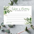 thumbnail image 3 of Koyal Wholesale Share a Memory Cards, Greenery Stems Cards for Wedding, Baby Life Memories, 4" x 6", 52-Pk, 3 of 5