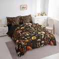 thumbnail image 3 of Manfei Female Men Botanical Mushroom Bedding Comforter Set 7-Piece,Chic Flowers King Bedding Sets,Vintage Aesthetics Ultra Soft Bed Sheets,Microfiber Bedroom Decor,Reversible, 3 of 8