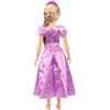WEICHUANG Rapunzel Doll Playdate 32” Tall & Poseable, My Size Articulated Doll in Purple Dress, Comes with Brush to Comb Her Long Golden Hair, Flower Garland Hairband & Hair Pins