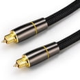 thumbnail image 1 of AMERTEER --- Digital Optical Audio Cable Toslink Cable For TV  DVD  AMP Advanced Fiber Optical Digital Audio Cable, 1 of 5