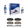 thumbnail image 2 of Detroit Axle - Front Brake Kit for Toyota Rav4 Prius V Scion xB Lexus HS250h Drilled & Slotted Brake Rotors Ceramic Brakes Pads Brake Calipers Replacement [10.83 inch Rotors], 2 of 6