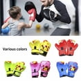 thumbnail image 3 of Guantes de boxeo Sonducket para niños cuero PU verde, 3 of 6