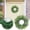 I, variant on Easter Wreath Easter Table Centerpiece Wreath with Candle Holders, Spring Floral Egg Candlestick Decor for Mantel Easter Party, Foam Faux Flower Wreath Easter Centerpiece