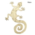 thumbnail image 3 of Día de Pascua Colgante Rebanadas de madera Regalos creativos Art Crafts Gecko Pattern Spring Garden Fiesta Eventos Etiquetas Bodas 30 piezas Monstrate HA028318-00, 3 of 7