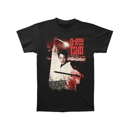 Kill Bill Men's  O-Ren Ishii Slim Fit T-shirt Black