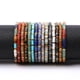 thumbnail image 2 of Xiao Hua Pulseras de cuentas para mujeres y hombres - Pulsera de cuentas con cuentas de cristal curativas ajustables de 4 mm - A, 2 of 4