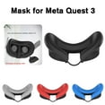 thumbnail image 3 of Silicone Eye Mask Cover Face Pad Cover For Meta Ques t 3 VR Glasses Accessory/, 3 of 8